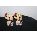 2 Ceramic Money Boxes Droopy Dog