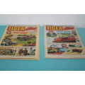 68 Vintage Tiger Magazine`s from 70`s
