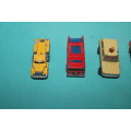 6 Assorted Metal Cars