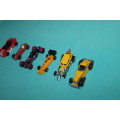 6 Assorted Racing Cars