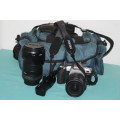 Pentax MZ 7 with Lenses and Bag