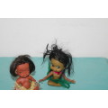 2 Vintage Hawaiian Dolls