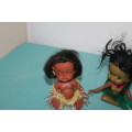 2 Vintage Hawaiian Dolls