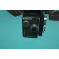 Yashicaflex Camera in Leather case