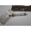 Glass Syringe in metal box