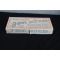 Vintage Wooden Bowl-Skittles