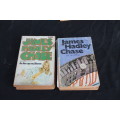 7 James Hadley Chase books