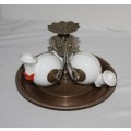 Inkwell 3 snail holders