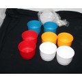 8 Small Tupperware containers