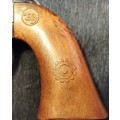 ORIGINAL CLASSIC DIE-CAST  8 SHOT JENNY REVOLVER CAP GUN - BY EDISON GIOCATOLLI - GORGEOUS