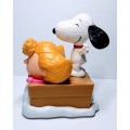 PEANUTS - FOX TOYS FOR MACDONALDS - SNOOPY and SALLY BROWN SNOW GLIDE