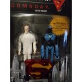DC DIRECT - SUPERMAN VS DOOMSDAY - LEX LUTHOR AND SUPERMAN`S ROBOT 13CM ACTION FIGURE (SEALED)