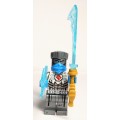 Lego - Ninjago - Zane - with Shuriken and Dragon Sword acc