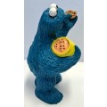 Original 1997 TYCO / Henson - Sesame Street - Cookie Monster Figure 7.5 cm - Coookie!