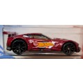 Hot Wheels - Die Cast Vehicles 1:64 - Red Edition - Corvette C7R