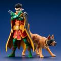 Kotobukiya - Robin and Ace The Bat Hound ArtFX Statue 2 Pack Figure Set 7`