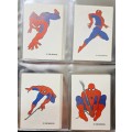 Complete 1998 Marvel (Spur) Spider-Man Sticker Card Set 24/24 - NM