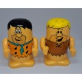 Rare - 2020 Lootcrate Official Flintstones Screw Top Salt and Pepper Shakers - Ridiculously Cool