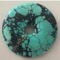 NATURAL TURQUOISE DONUT - 80.75 ct
