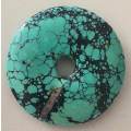 NATURAL TURQUOISE DONUT - 80.75 ct