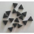 NATURAL BLUE TIGERS EYE TRIANGLE CABOCHONS 16 Pieces - 7.5x7.5x7.5 mm