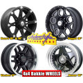 17" A-Line Battle 6/139 TNTF Alloy Mag Wheels and Rims to fit 4X4 RANGER HILUX NISSAN