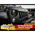 Jeep Wrangler Matt Black  "Angry Bird" Grille Kit
