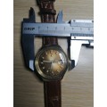 Crazy R1 start Vintage Enicar Mro star jews mens watch wind up RARE