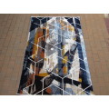 Modern Abstract Design Rug / Size 2m x 2.9m