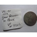 1992 United Kingdom of Great Britain & Northern Ireland 10 Pence