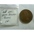 1967 Great Britain 1 penny