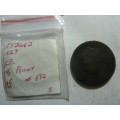 1827 Great Britain 1/2 penny