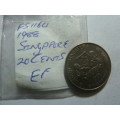 1988 Singapore 20 cents