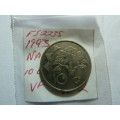 1993 Namibia 10 cents