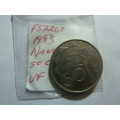 1993 Namibia 50 cents