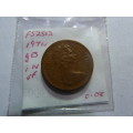 1971 Great Britain 1 new penny