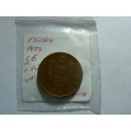 1974 Great Britain 1 new penny