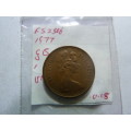 1977 Great Britain 1 new penny