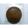 1919 Great Britain 1 penny