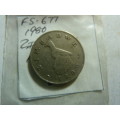 1980 Zimbabwe 10 cent