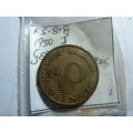 1950 Germany Federal Republic 10 pfennig