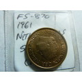 1961 Netherlands 5 cent