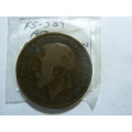1917 Great Britain 1 penny