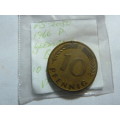 1966 Germany Federal Republic 10 pfennig