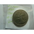 1980 Zimbabwe 10 cent