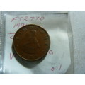 1991 Zimbabwe 1 cent