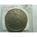 1990 Zimbabwe 50 cents