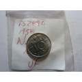 1958 Netherlands 10 cents