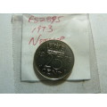 1973 Netherlands 25 cents