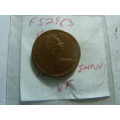 1974 Great Britain 1/2 new penny